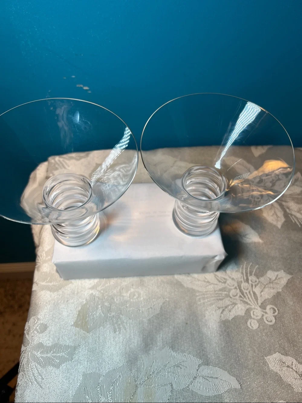 Riedel Crystal O Martini Glasses Set of 2
